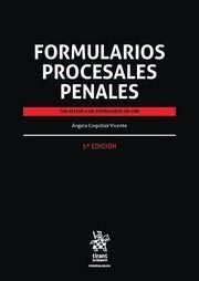 FORMULARIOS PROCESALES PENALES