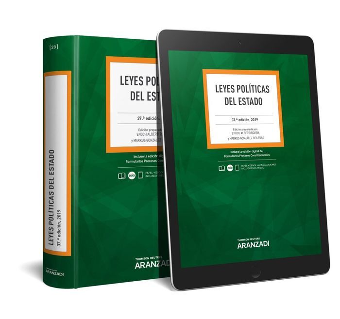 LEYES POLÍTICAS DEL ESTADO - 37ª ED - 2019