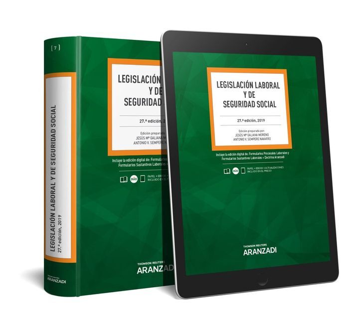 LEGISLACIÓN LABORAL Y DE SEGURIDAD SOCIAL - 27ª ED. 2019