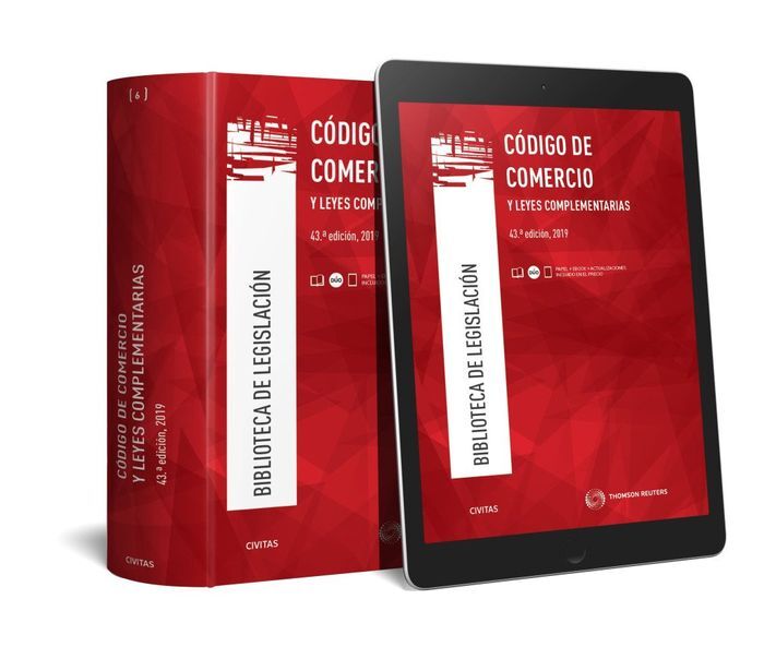 CÓDIGO DE COMERCIO Y LEYES COMPLEMENTARIAS 43ª ED. 2019