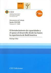 EL FORTALECIMIENTO DE CAPACIDADES Y EL APOYO AL DESARROLLO DESDE LAS BASES: LA EXPERIENCIA DE REDAMÃ