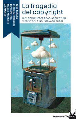 LA TRAGEDIA DEL COPYRIGHT