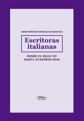 ESCRITORAS ITALIANAS