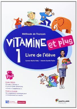 VITAMINE ET PLUS 1 - ELEVE+CD+ CD DICT