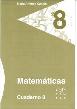 MATEMÁTICAS. CUADERNO 8