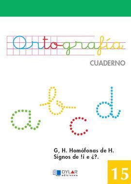 CUADERNO DE ORTOGRAFIA 15 -  3º ED. PRIM.