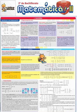 MATEMÁTICAS, 2º BACHILLERATO