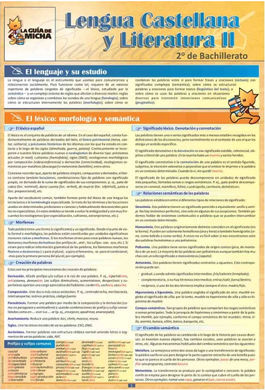 LENGUA CASTELLANA Y LITERATURA, 2º BACHILLERATO