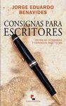 CONSIGNAS PARA ESCRITORES