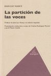 LA PARTICIÓN DE LAS VOCES