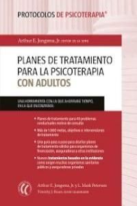 PLANES DE TRATAMIENTO PARA LA PSICOTERAPIA CON ADULTOS