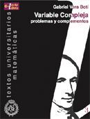 VARIABLE COMPLEJA, PROBLEMAS Y COMPLEMENTOS
