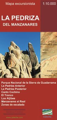 LA PEDRIZA DEL MANZANARES. MAPA EXCURSIONISTA