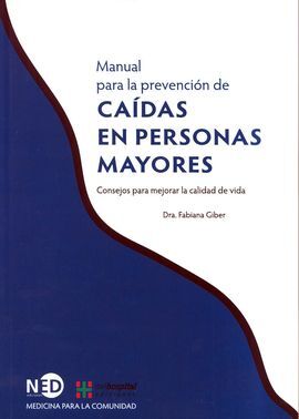CAIDAS EN PERSONAS MAYORES  MANUAL PREVENCION