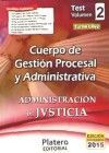 TEST II CUERPO DE GESTIÓN PROCESAL Y ADMINISTRATIVA