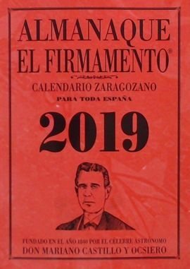 ALMANAQUE EL FIRMAMENTO 2019 ZARAGOZANO