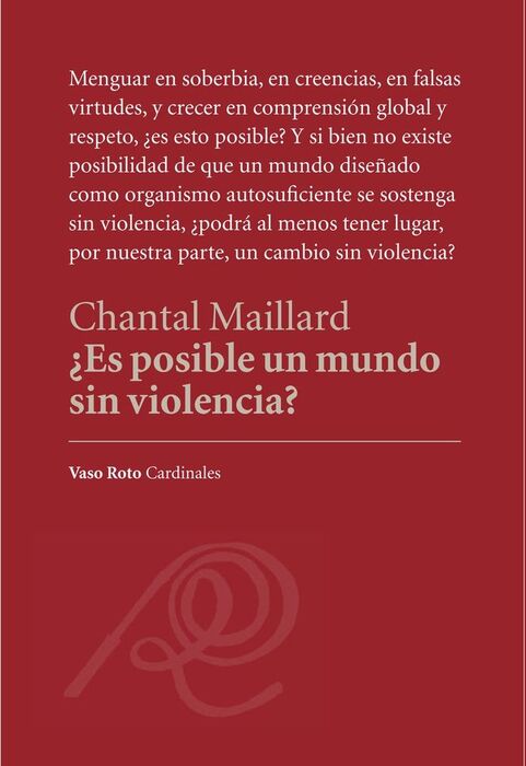 ES POSIBLE UN MUNDO SIN VIOLENCIA