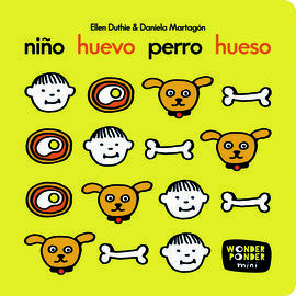 NIÑO HUEVO PERRO HUESO