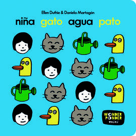 NIÑA GATO AGUA PATO