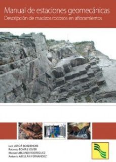 MANUAL DE ESTACIONES GEOMECÁNICAS Y DESCRIPCIÓN DE MACIZOS ROCOSOS EN AFLORAMIEN