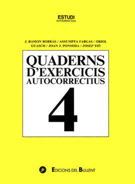 QUADERNS D'EXERCICIS AUTOCORRECTIUS 4