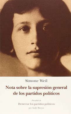 NOTA SOBRE LA SUPRESIÓN GENERAL DE LOS PARTIDOS POLÍTICOS