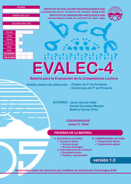 EVALEC 4 BATERÍA PARA LA EVALUACIÓN DE LA COMPETENCIA LECTORA