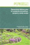 OPERACIONES BASICAS PARA INSTALACION DE JARDINES