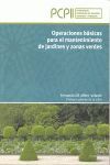 OPERACIONES BASICAS PARA MANTENIMIENTO DE JARDINES