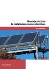 MONTAJE ELÉCTRICO DE INSTALACIONES SOLARES TÉRMICAS