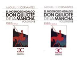 DON QUIJOTE DE MANCHA 2 VOLUMENES