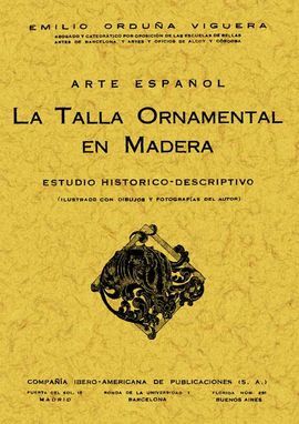 TALLA ORNAMENTAL EN MADERA