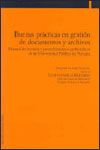 BUENAS PRÁCTICAS EN GESTIÓN DE DOCUMENTOS Y ARCHIVOS