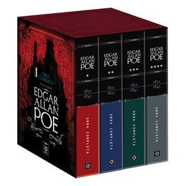 EDGAR ALLAN POE OBRAS COMPLETAS (4 TOMOS)