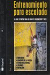ENTRENAMIENTO PARA ESCALADA