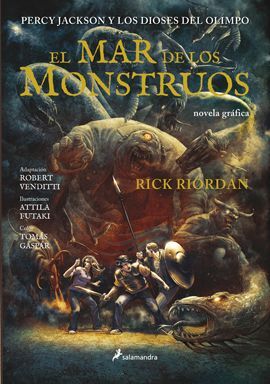 PERCY JACKSON Y LOS DIOSES DEL OLIMPO 2. EL MAR DE LOS MONSTRUOS (NOVELA GRÁFICA)