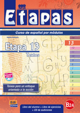 ETAPAS 13. TEXTOS - LIBRO DEL ALUMNO/EJERCICIOS + CD