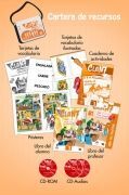 CLAN 7 CON HOLA, AMIGOS! NIVEL 3 : 3 VOLUMES + CARTES (2CÉDÉROM + 2 CD AUDIO)