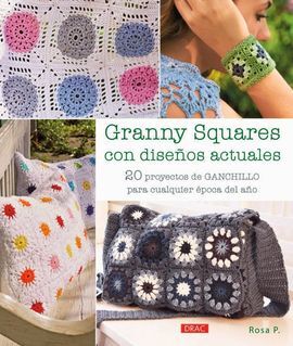 GRANNY SQUARES CON DISEÑOS ACTUALES