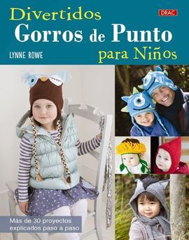 DIVERTIDOS GORROS DE PUNTO PARA NIÑOS