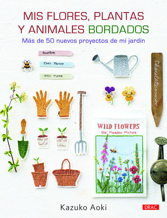 MIS FLORES PLANTAS Y ANIMALES BORDADOS /MAS DE 50