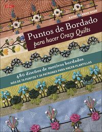 PUNTOS DE BORDADO PARA HACER CRAZY QUILTS. 480 DIS