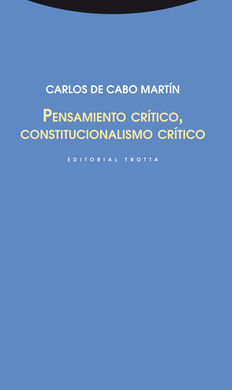 PENSAMIENTO CRÍTICO, CONSTITUCIONALISMO CRÍTICO