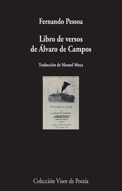 LIBRO DE VERSOS DE ÁLVARO DE CAMPOS