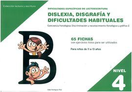 DISLEXIA NIVEL 4 DISGRAFIA Y DIFICULTADES HABITUALES