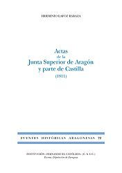 ACTAS DE LA JUNTA SUPERIOR DE ARAGÓN Y PARTE DE CASTILLA (1811)