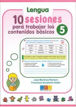 10 SESIONES PARA TRABAJAR LOS CONTENIDOS BÁSICOS. CUADERNO 5