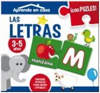 APRENDO EN CASA. PUZZLE EDUCATIVO - LAS LETRAS