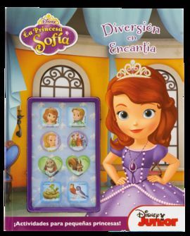 PRINCESA SOFIA. DIVERSION EN ENCANTIA. ADHESIVOS