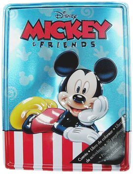 MICKEY Y SUS AMIGOS CAJA METÁLICA